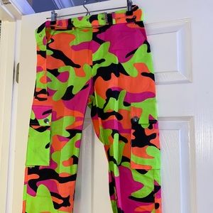 Camoflauge Cargo Pants
